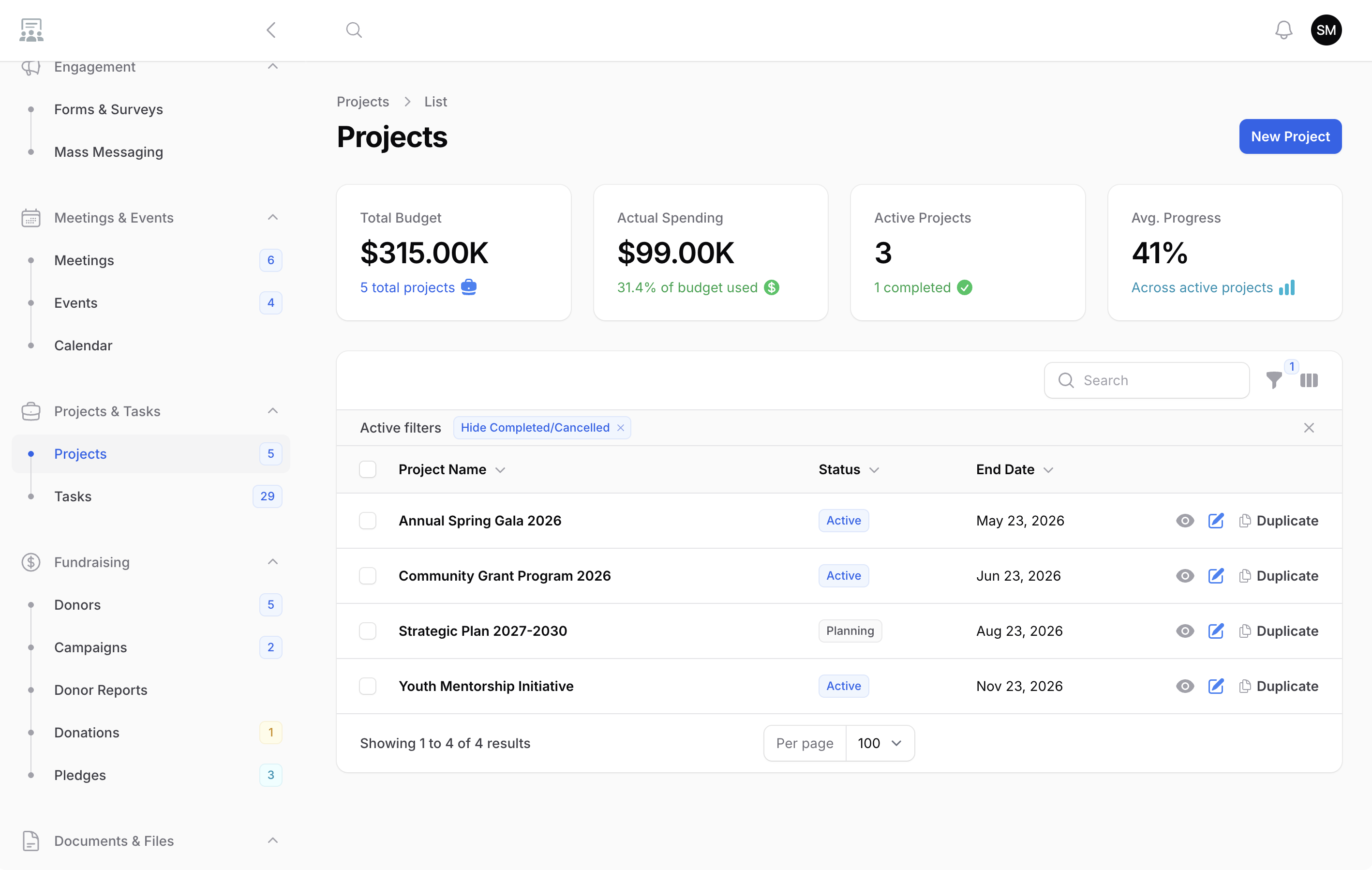 Tambran project management